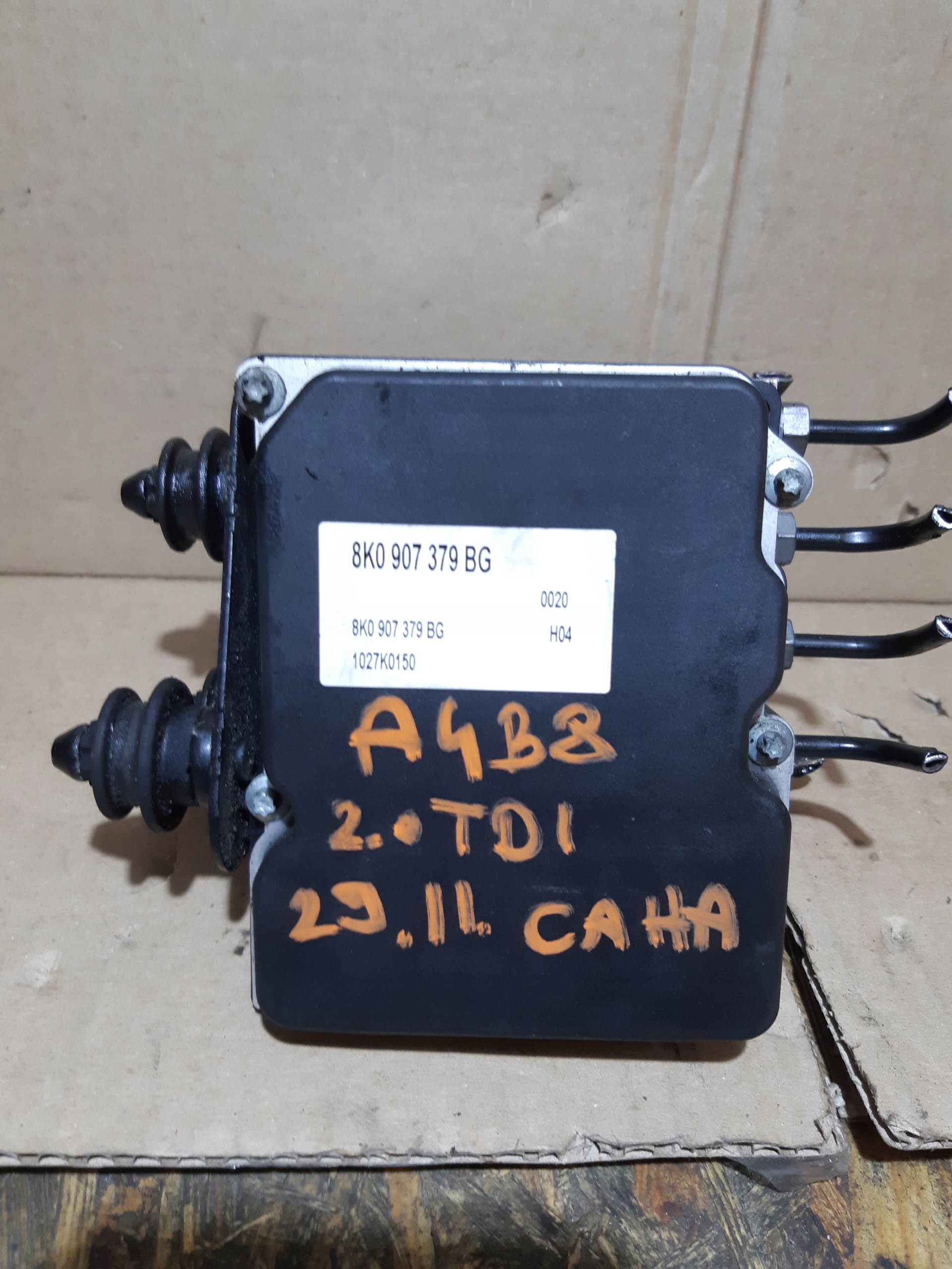 AUDI A4 B8 brake booster control unit ABS ESP 8K0907379BG