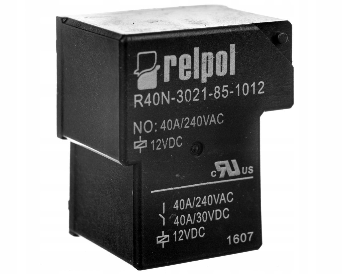 

Przekaźnik PRZEM.1Z 40A 12V DC Pcb R40N-3021-85
