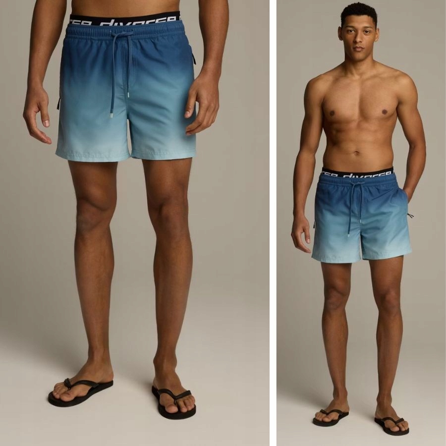 Spodenki Męskie Diverse Szorty Kąpielówki Sportowe Na Basen Plażowe