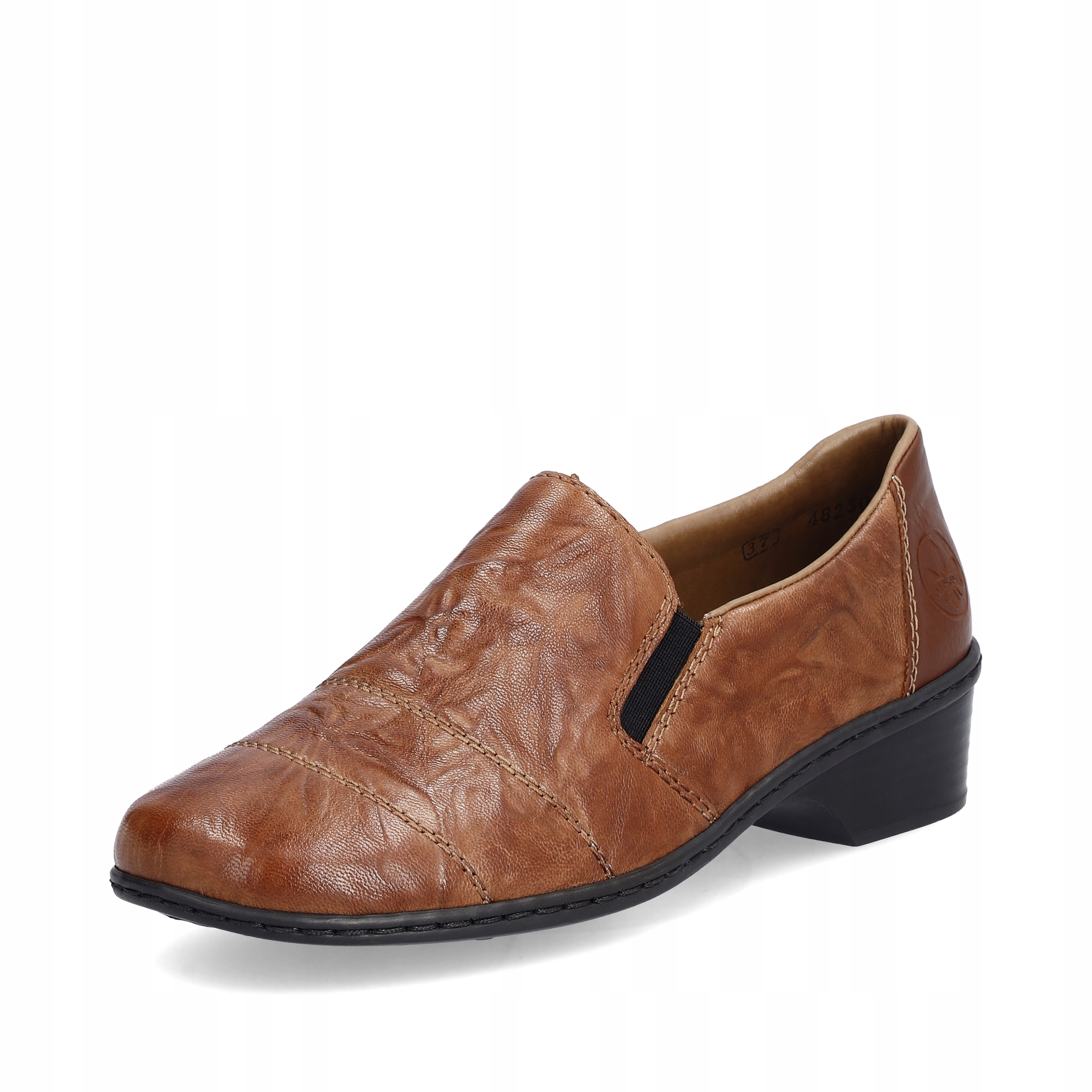 Rieker Antistress Dámské Kožené Polobotky Hnědé 48250-22 vel. 36