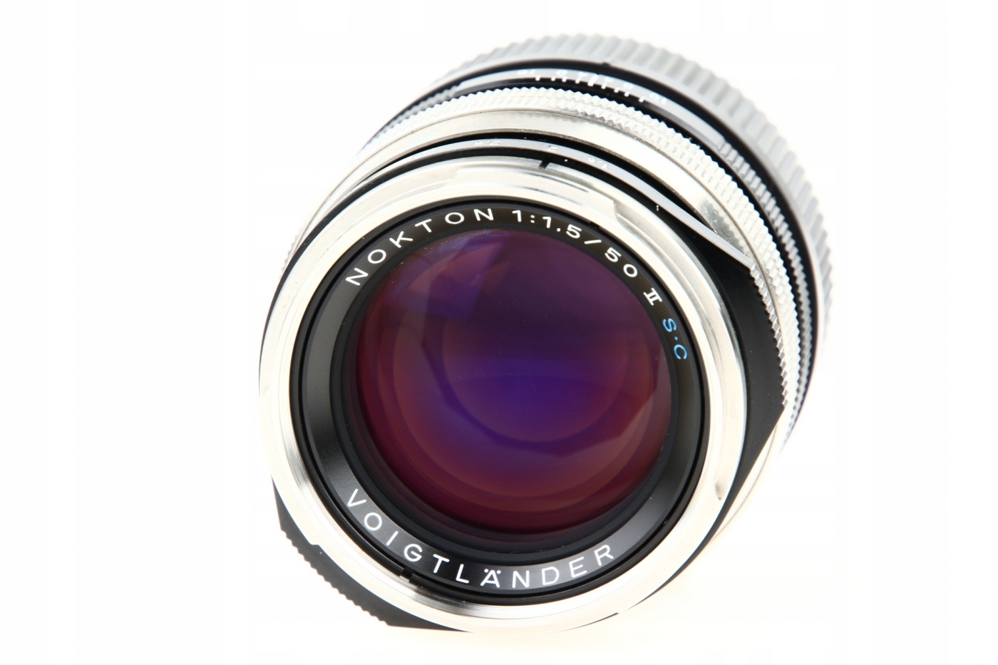 Voigtlander 50mm F1.5 Nokton II Leica M-SC Niklowy Kod producenta BA360F