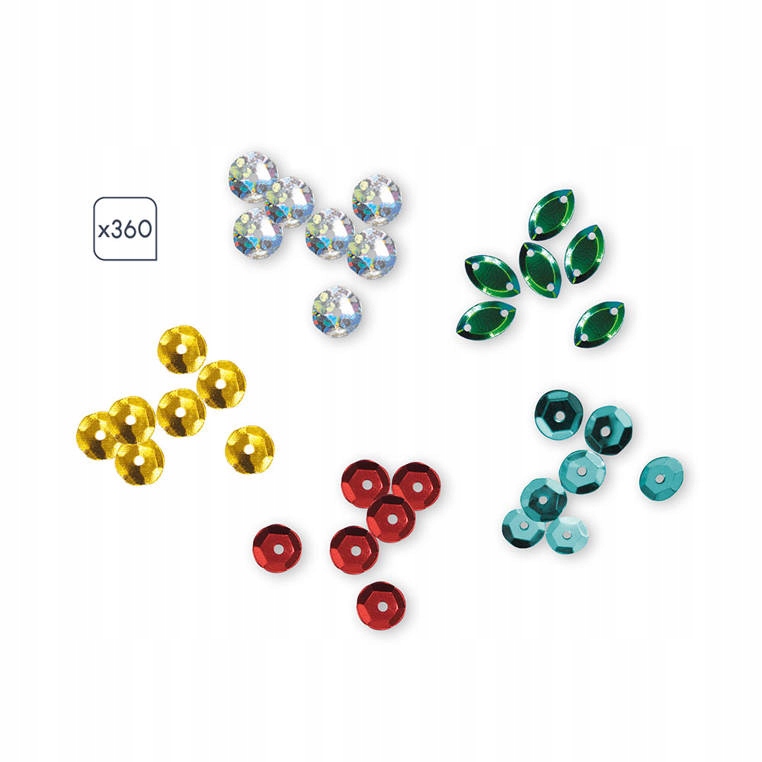 Zestaw kreatywny Cekiny Smoki – zabawka artystyczna dla dzieci, 6+, Janod Certyfikaty, opinie, atesty CE EN 71