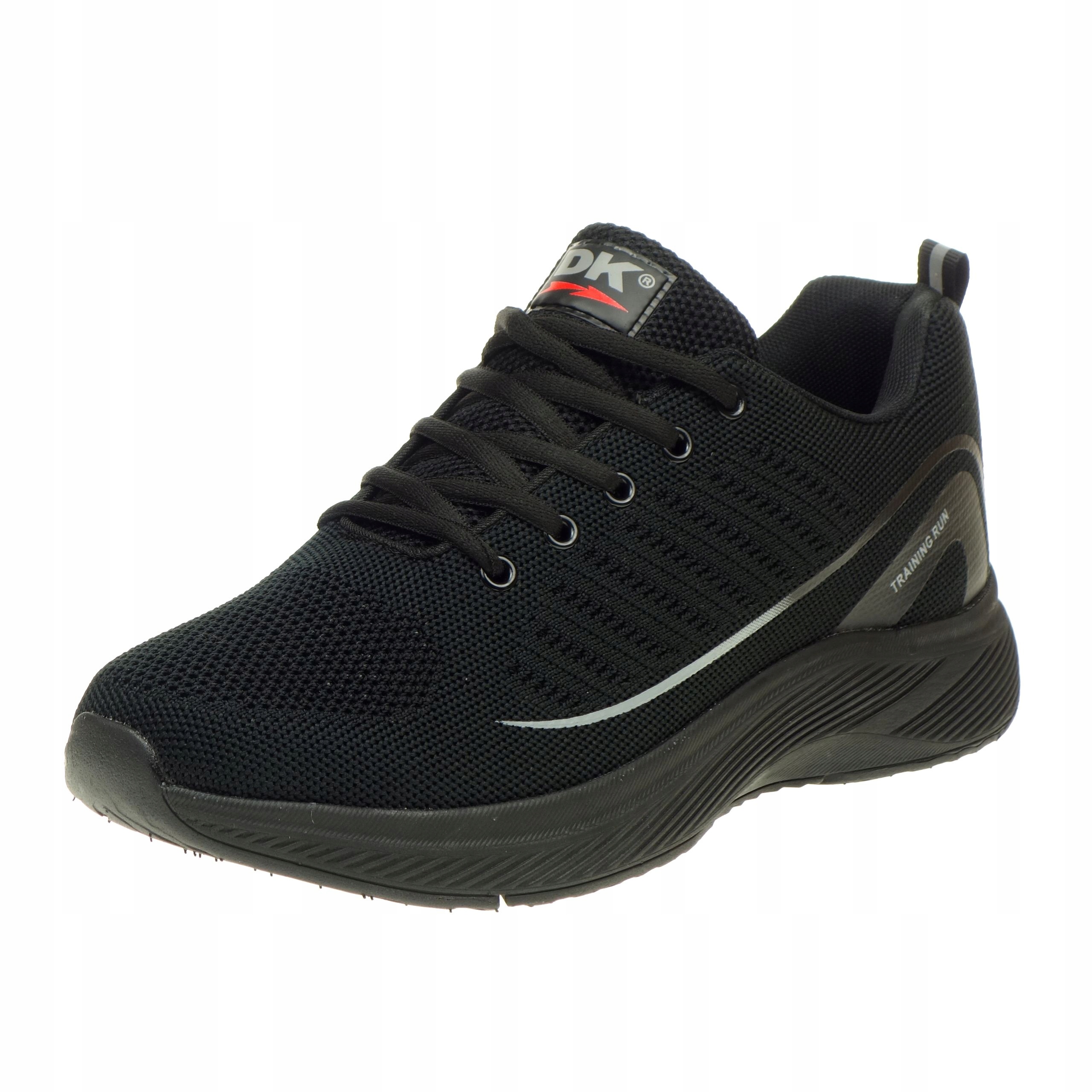 Pánské sportovní boty Dk Training Run Černé běžecké tenisky Jogging 46