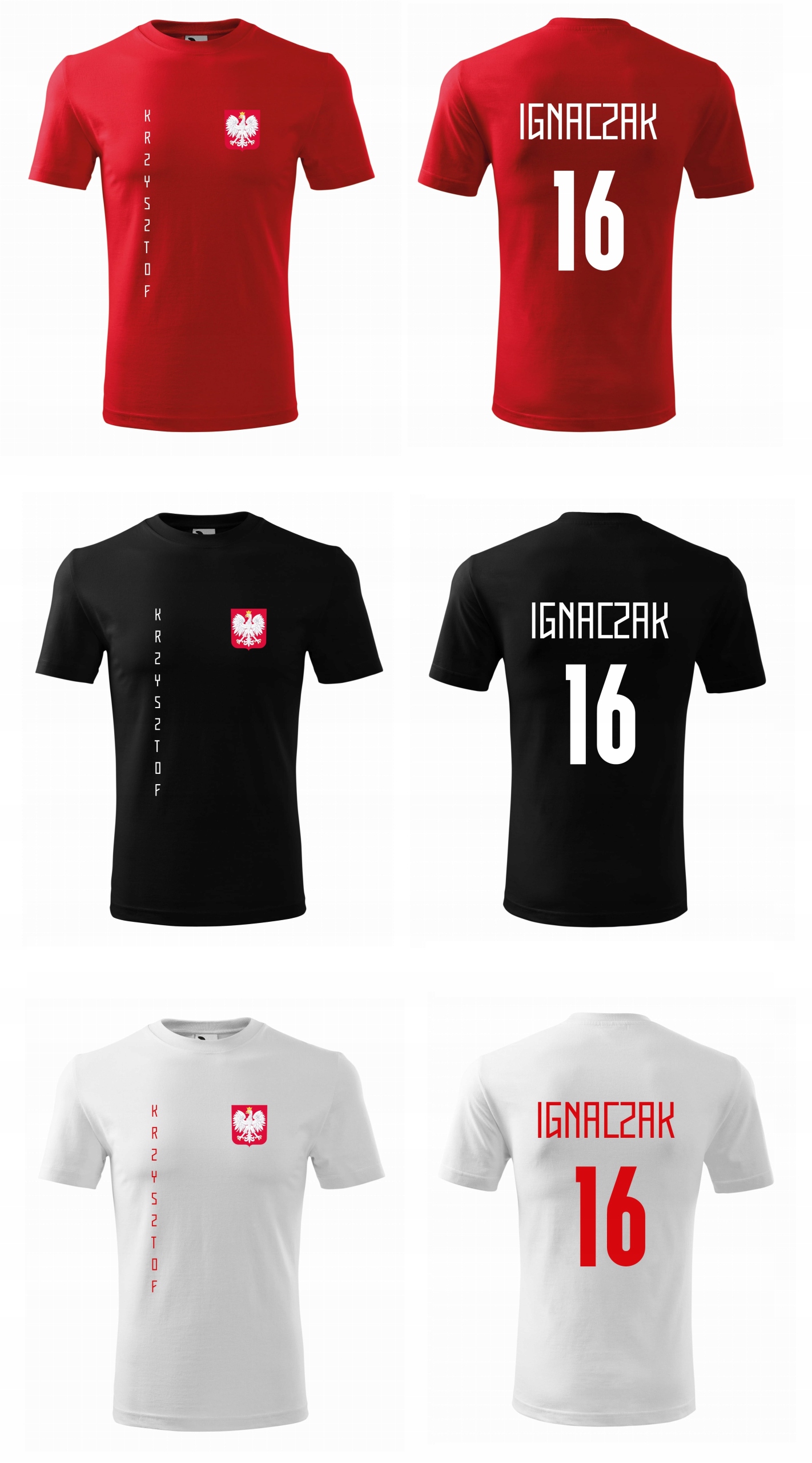 Koszulka Reprezentacji Polski IGNACZAK Siatkówka