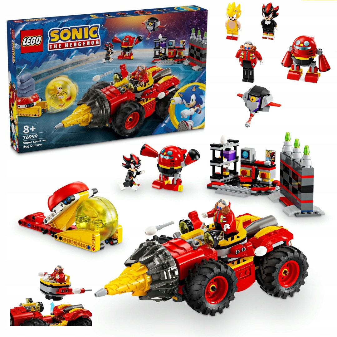 Lego 76999 Sonic the Hedgehog Sonic vs. Egg Drillster