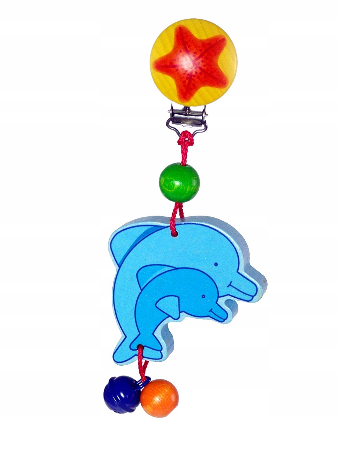 HESS DREWNIANA ZAWIESZKA DELFIN DO WÓZKA FOTELIKA