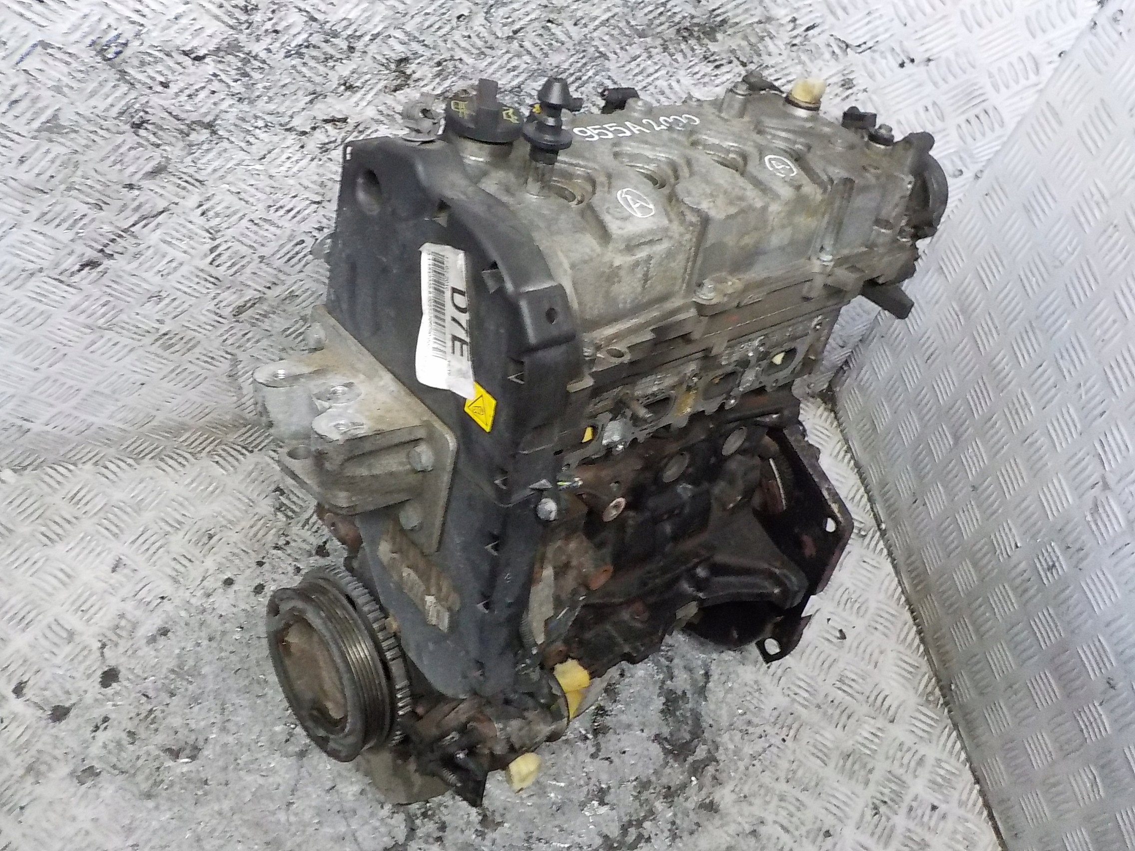 ALFA ROMEO MITO FIAT engine 1.4 TURBO 955A2000 72 TYS.