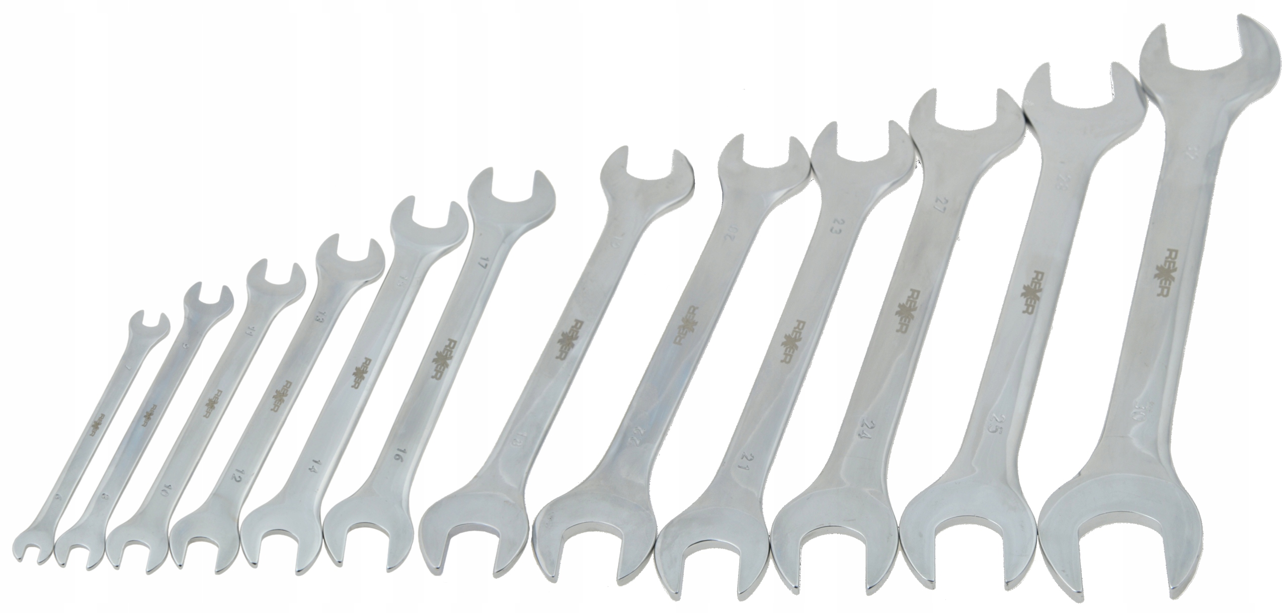 ПЛОСКИЕ КЛЮЧИ 6-32 ММ КОМПЛ. 12 ч.