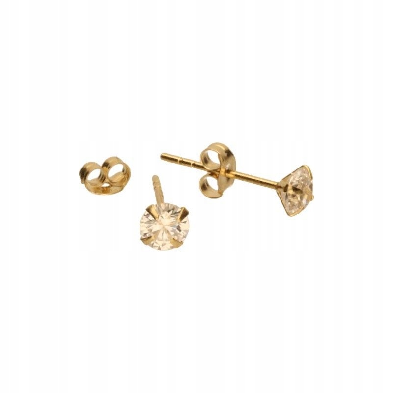 Zlaté Náušnice pr. 585 14 karátů KZ2