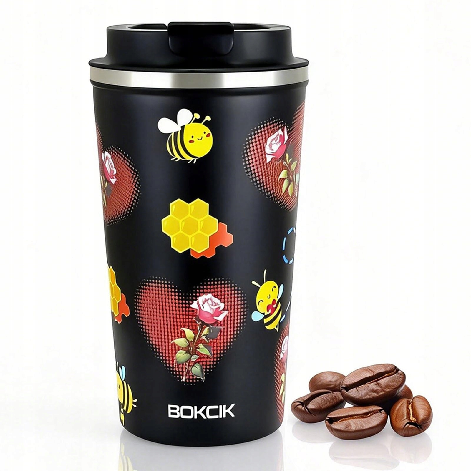 Termohrnek Bokcik 510 ml s izolací pro horké a studené nápoje