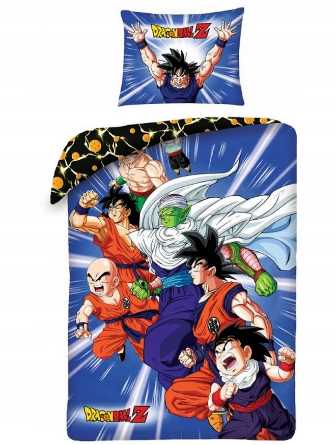 

140x200 Pościel Dziecięca Dragon Ball Torba Plecak