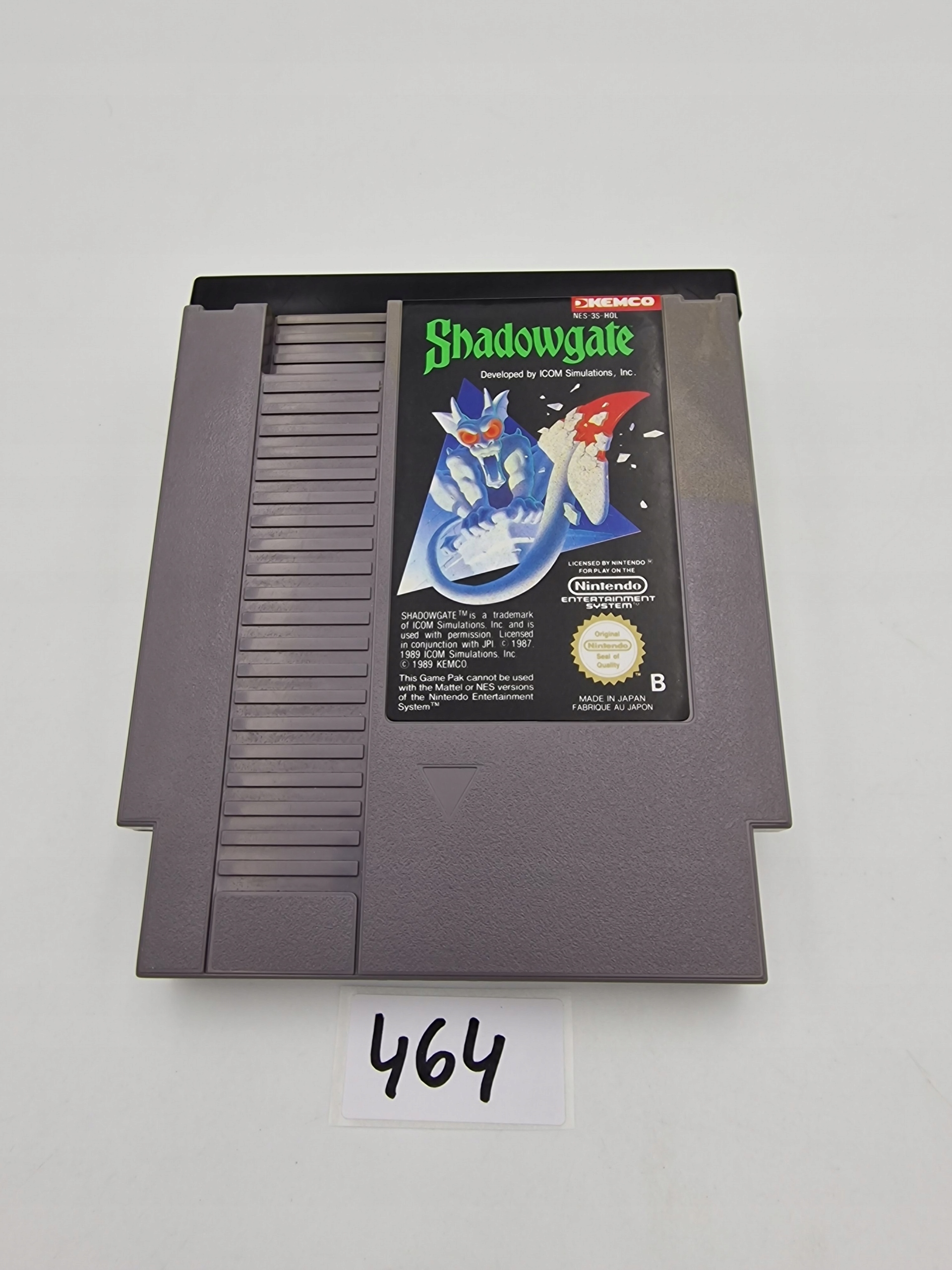 NINTENDO NES SHADOWGATE Producent Nintendo