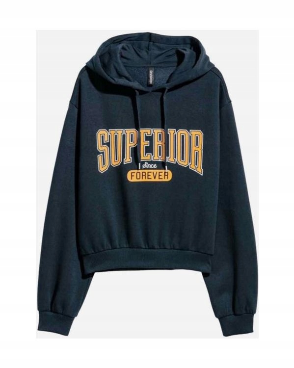 

Bluza Dresowa Superior Z Kapturem H&m 34 Xs