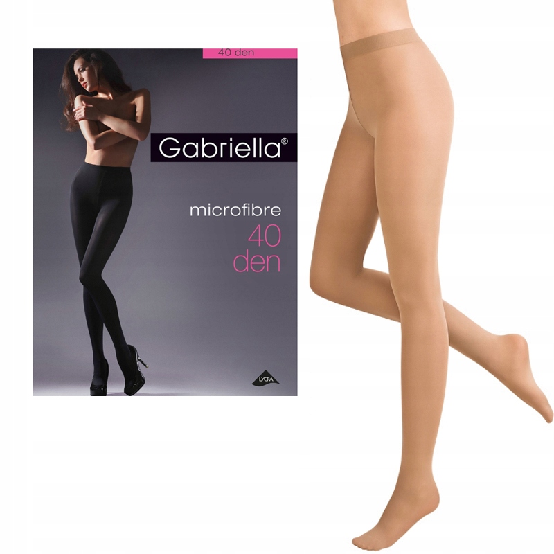 

Rajstopy Microfibre Gabriella 40 Den 4-L Neutro
