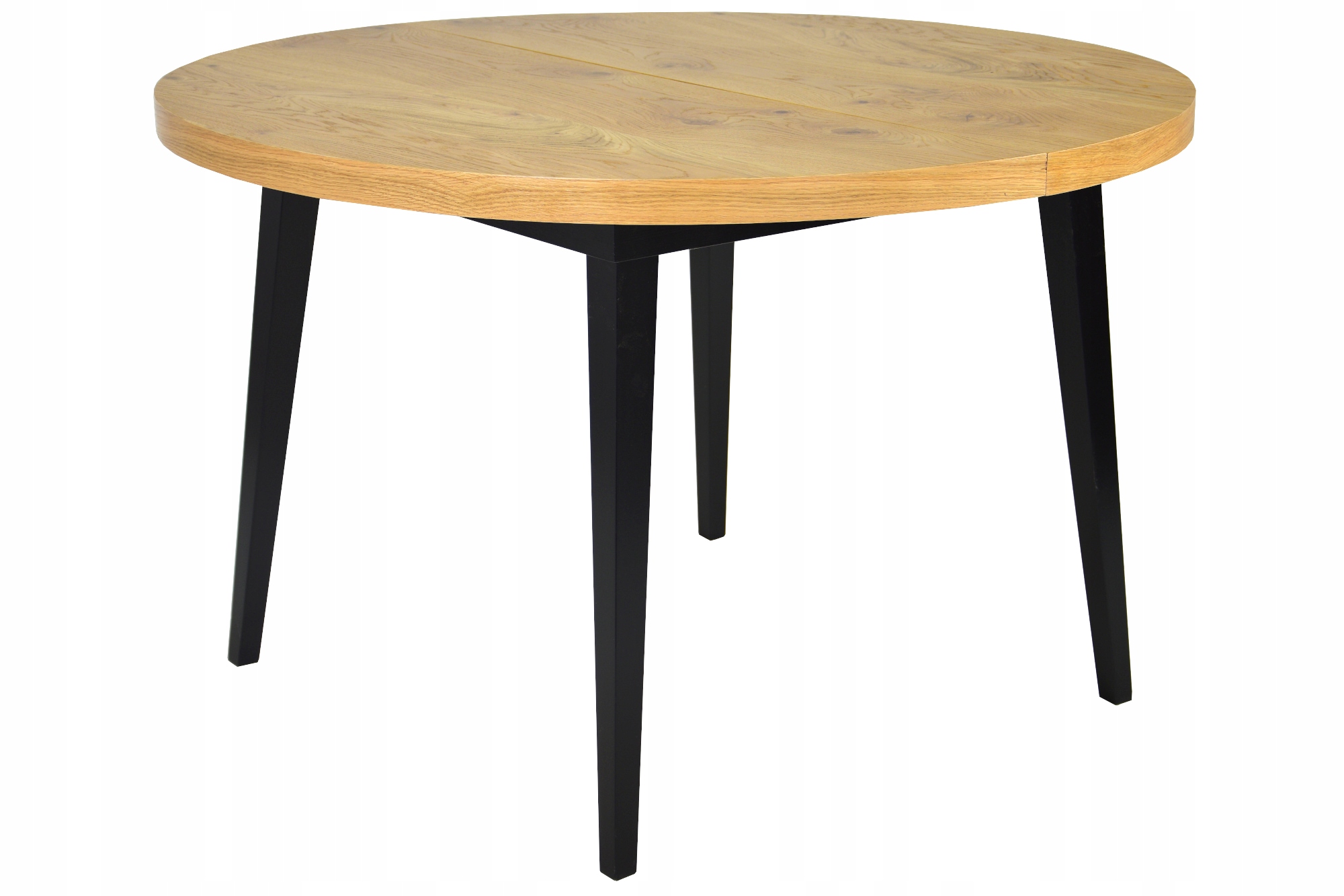 4 krzesła INNE TKANINY + stół okrągły NOWOCZESNY Liczba elementów w zestawie 5