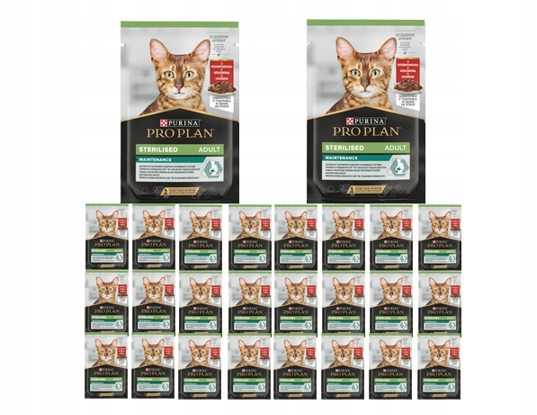 Levně Purina Pro Plan krmivo mokré hovězí maso 26x85 g