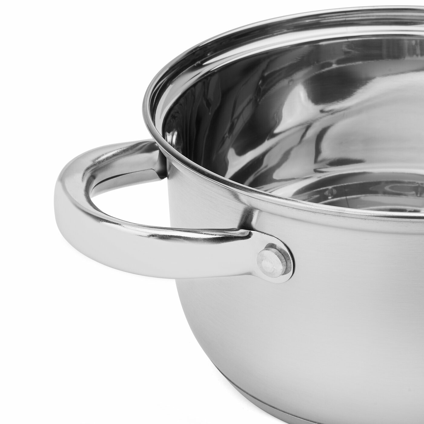 Praktyczny KOMPLET GARNKÓW ZESTAW GARNKI INDUKCJA stalowe Tadar Bahama 8el Typ powłoki stalowa