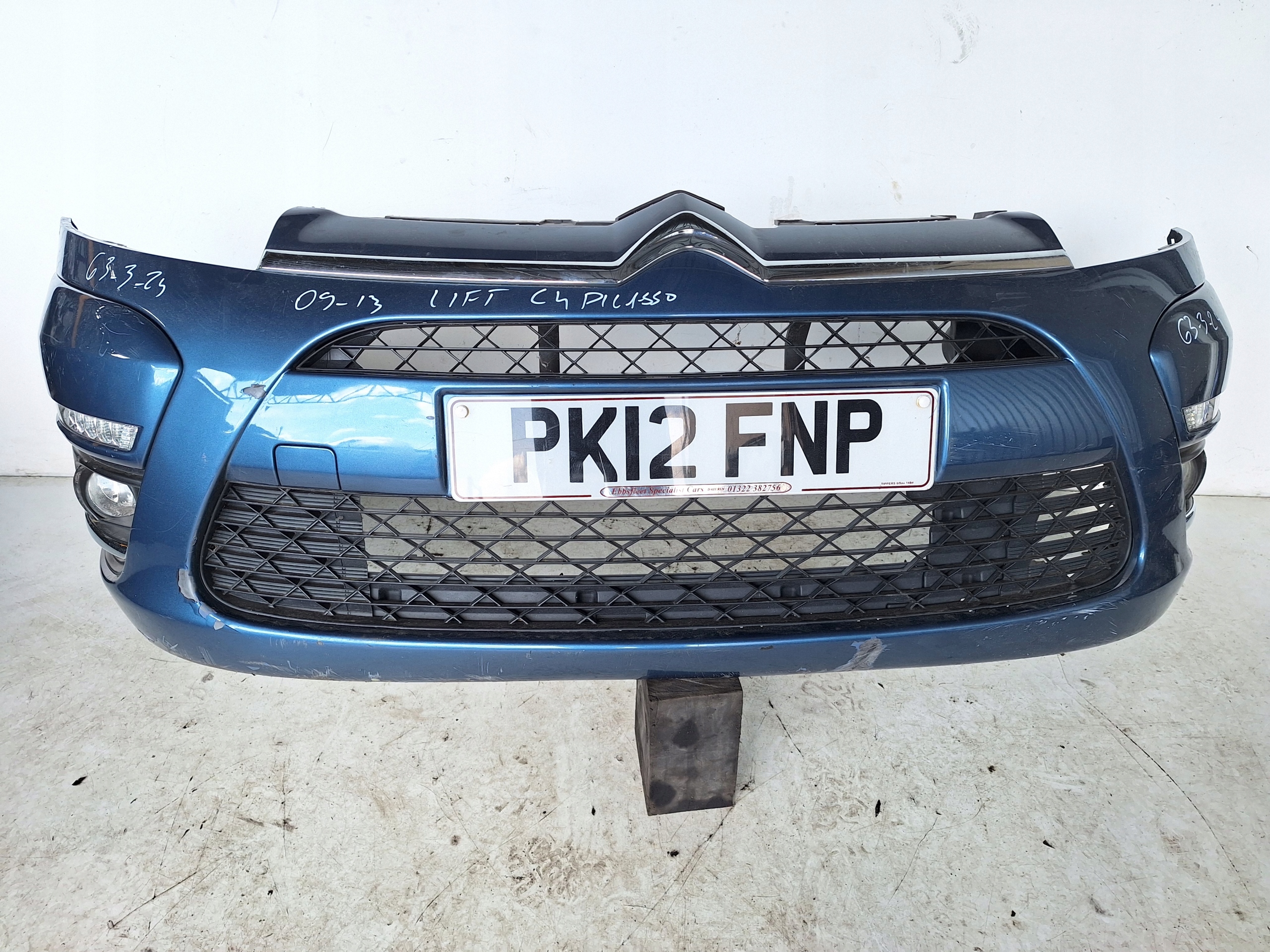 CITROEN C4 GRAND PICASSO LIFT 09-13 bumper + LED