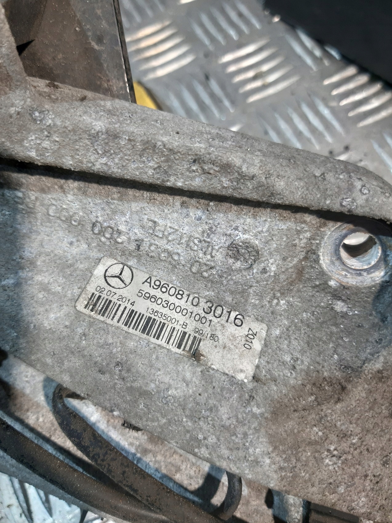 mirror RAMPOWE iron MERCEDES ACTROS MP4 A9608103016