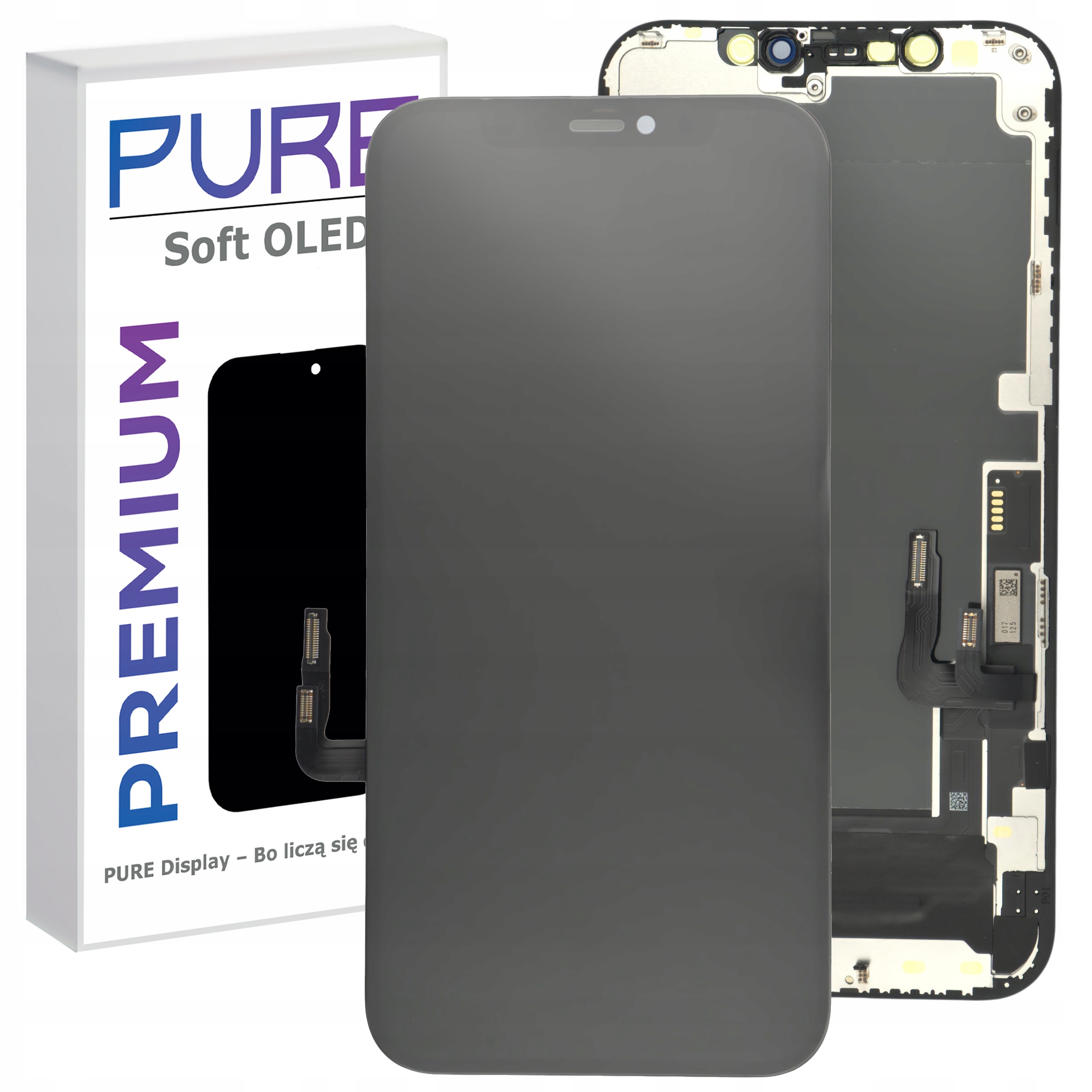 Pure LCD displej pro Apple iPhone 12 12 Pro Soft Oled Fhd IC