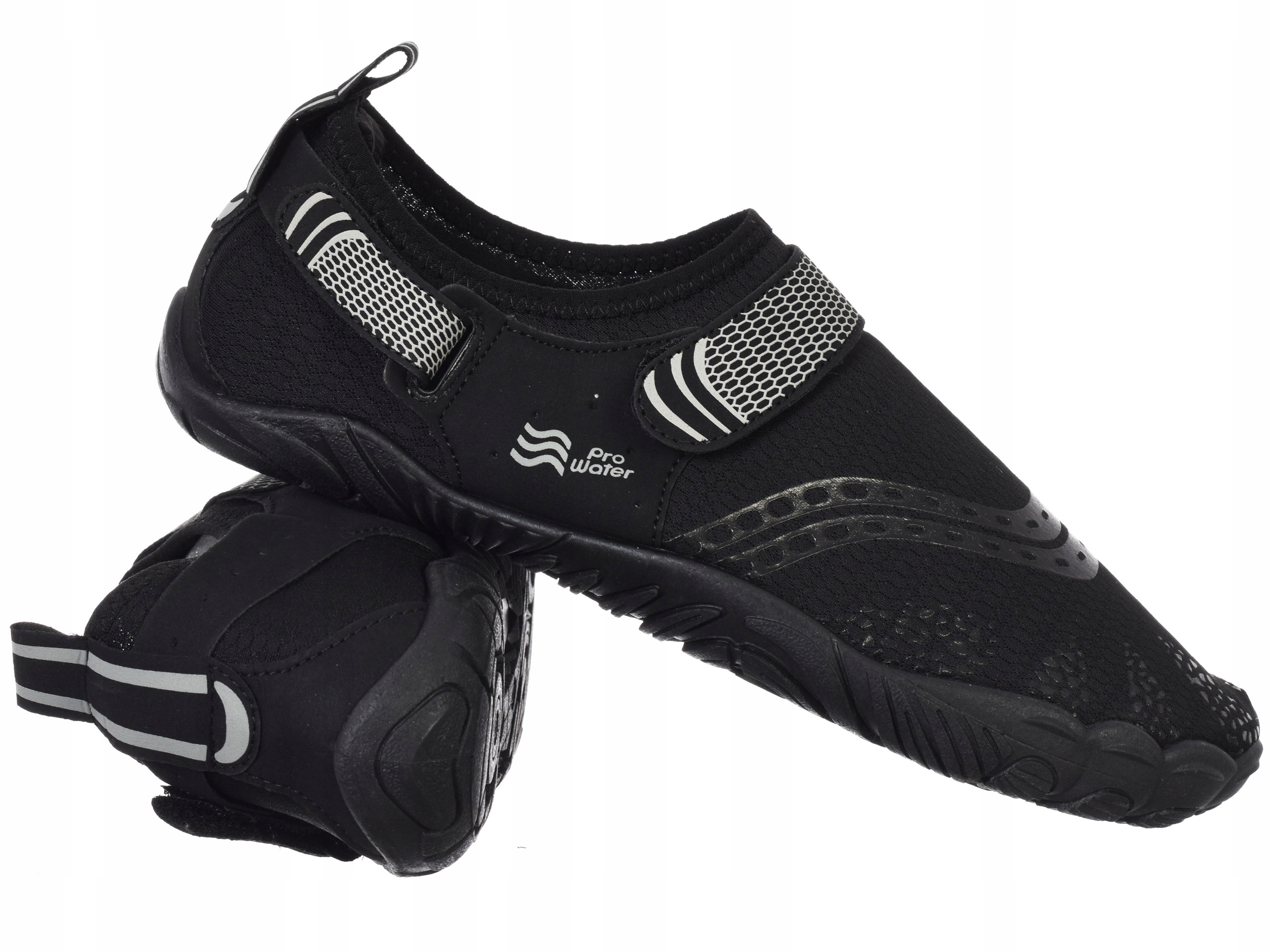 Buty Do Wody męskie ProWater PRO-25-48-208M jeżowce do pływania Czarne