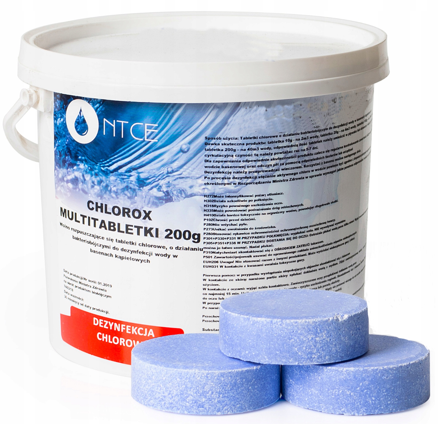 

Chlor Do Basenu Tabletki Multifunkcyjne 200g 3kg