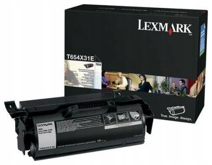 Toner Lexmark T654X31E čierny (black)