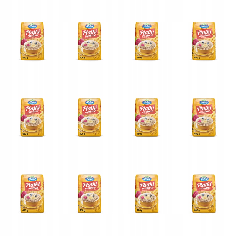 Melvit Ovesné Vločky Bleskové 400 g X12