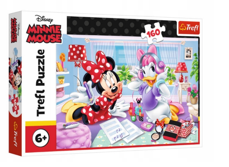 

Puzzle 160 Dzień Przyjaciółką Myszka Minnie Trefl