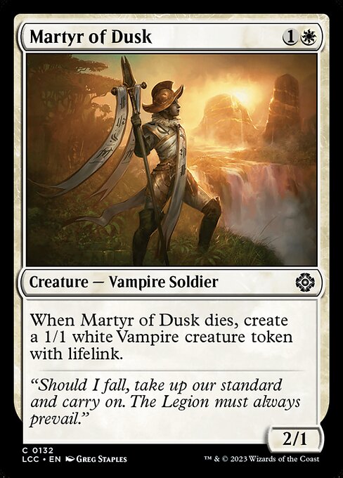 MtG: Martyr of Dusk (LCC)