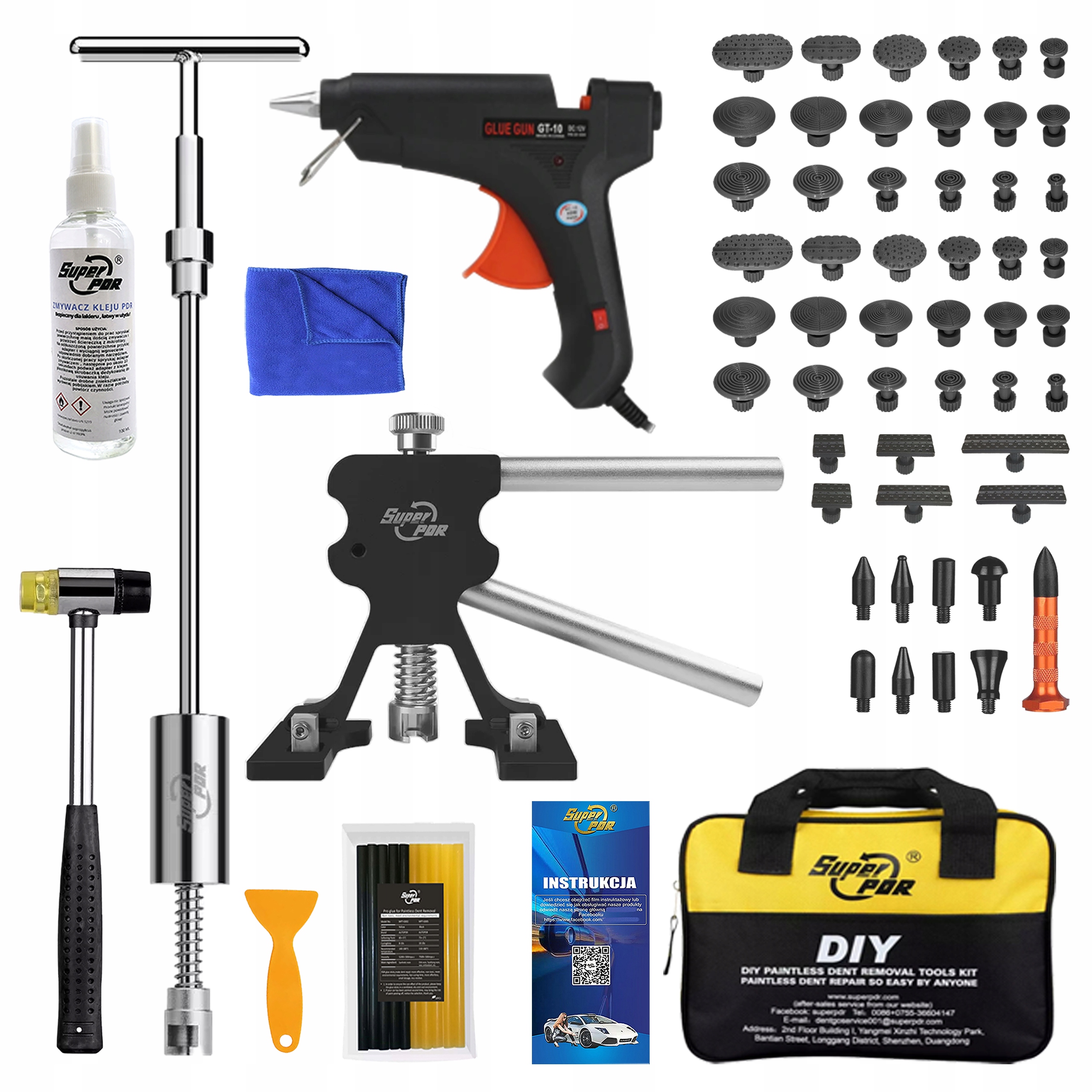 Sada Náradia Pdr Na Vyťahovanie Odstraňovania Záhybov Karosérie Komplet