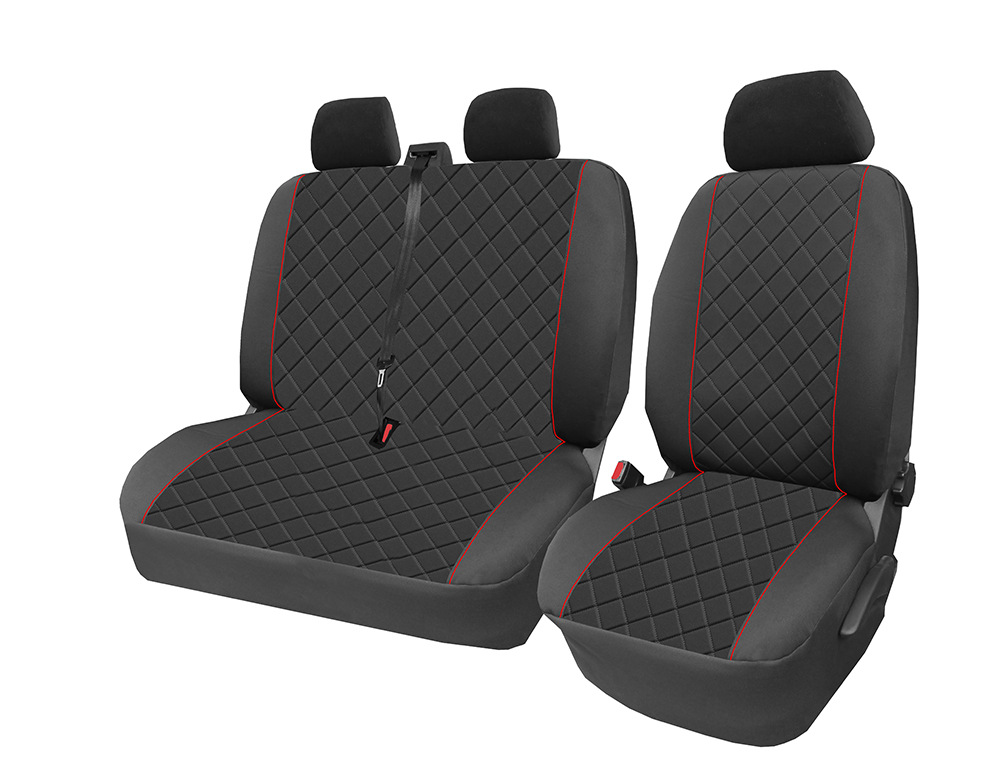 Pokrowce RENAULT MASTER,OPEL MOVANO 2+1 GRUBE Producent inny