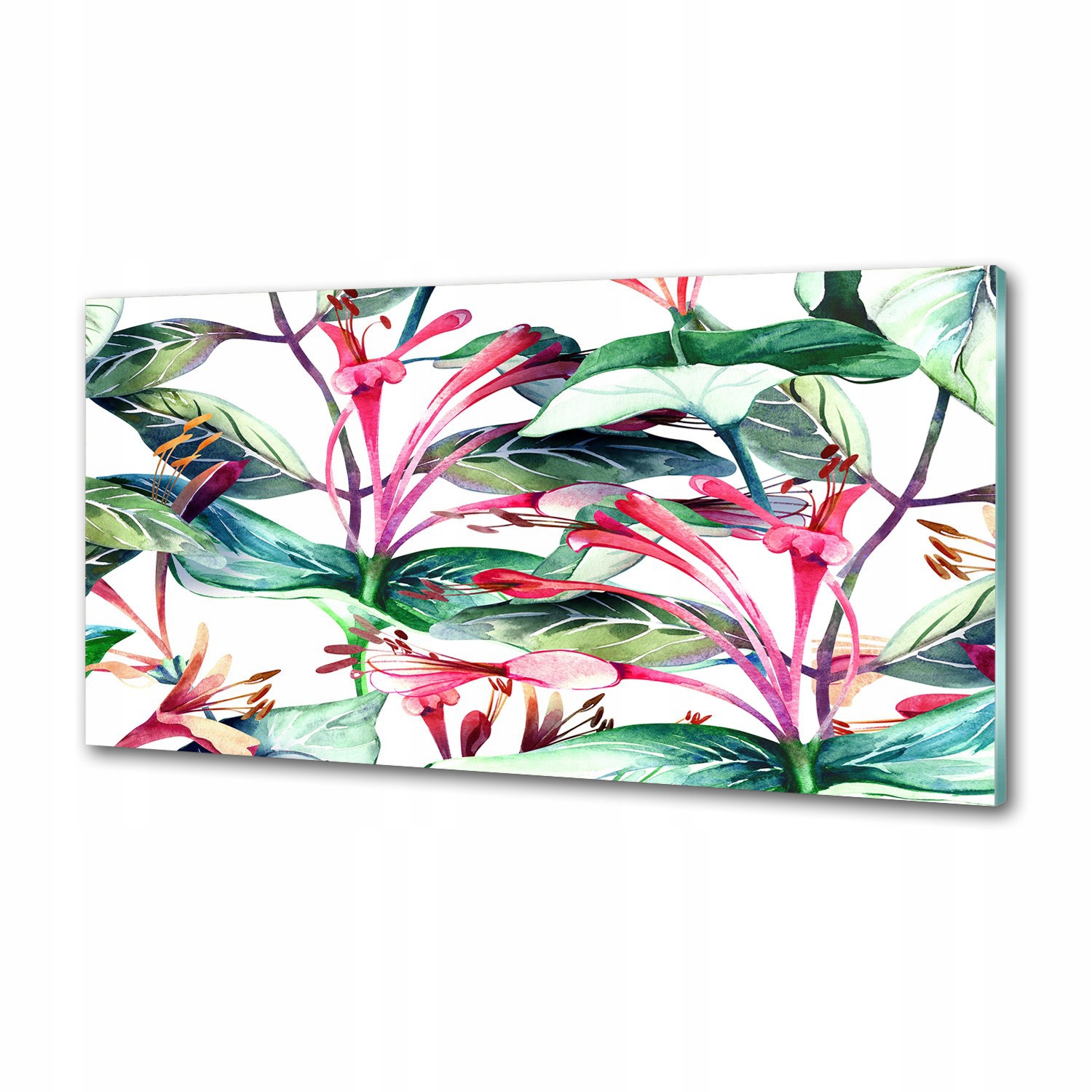 Dekorační panel sklo Zimolez 100 x 50 cm Lepidlo