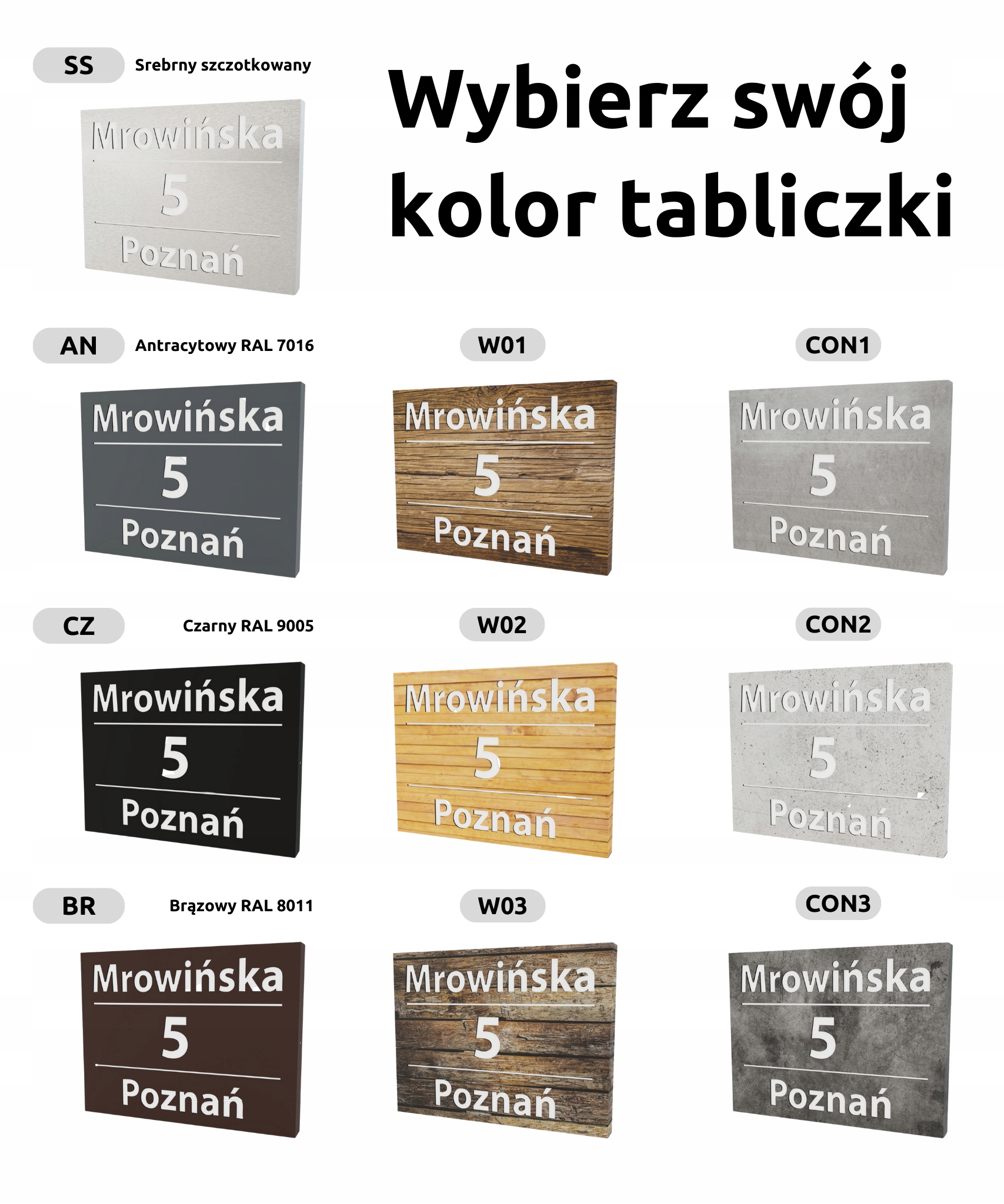 Podświetlany numer domu tabliczka tablica adresowa adres 2RE LED 40x30 Marka Cucudo