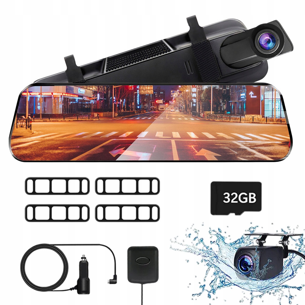 Kamera Automobilová Wi-fi Ios Android 10PALCOVÝ Displej S Plným Výhledem