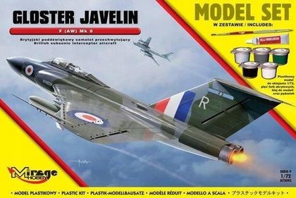 Záchytné letadlo "gloster Javelin" /Mirage Hobby