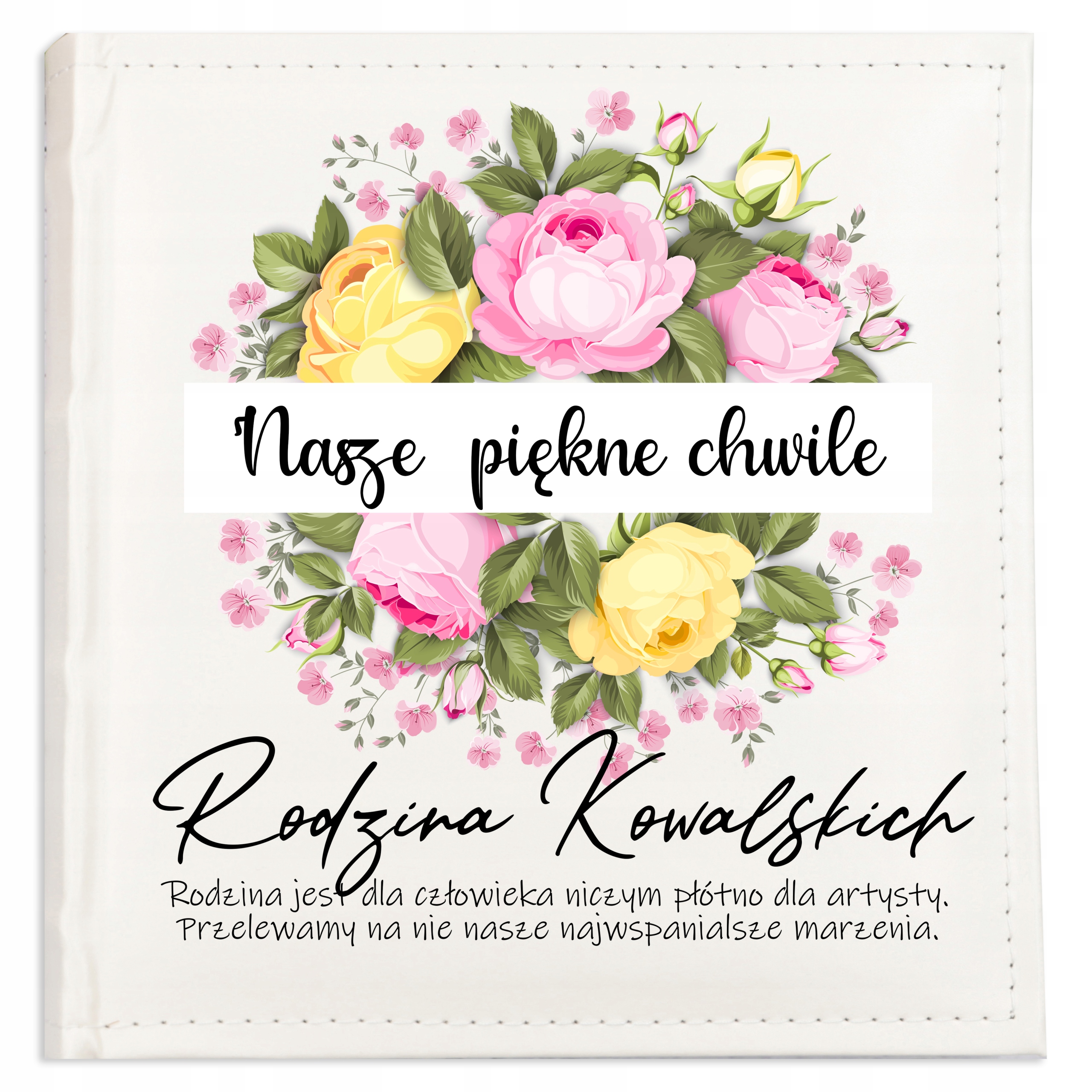 

Album Szyty na Zdjęcia Własne Nazwisko MiX Wzorów