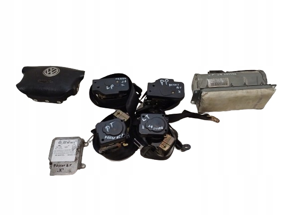 VW PASSAT B5 96-05 PODUSZKI AIRBAG MODUŁ PASY