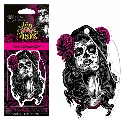 

Aroma Car Muertos Pink Diamond Girl Odświeżacz