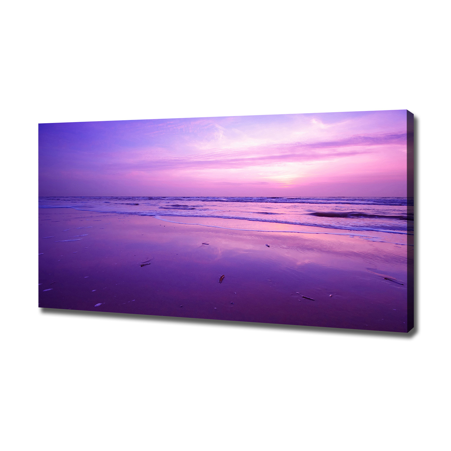 

Foto obraz na płótnie Zachód słońce morze 120x60cm