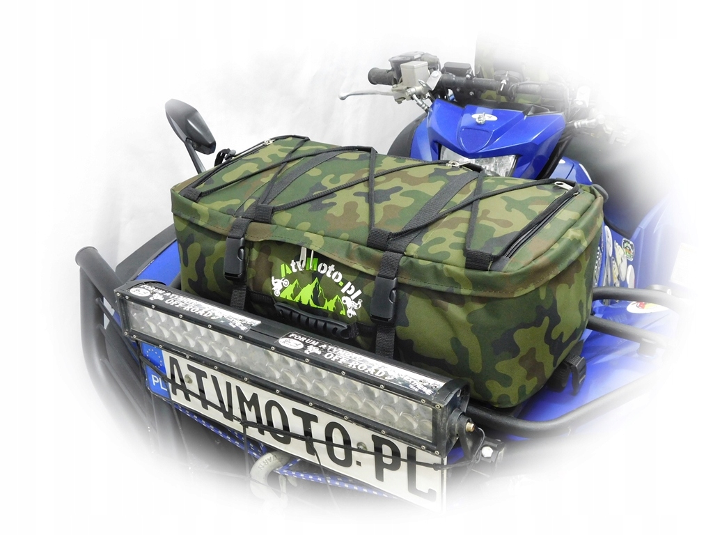 Torba na quada ATV uniwersalna mala ciemne moro Weight with packaging 1 2 kg