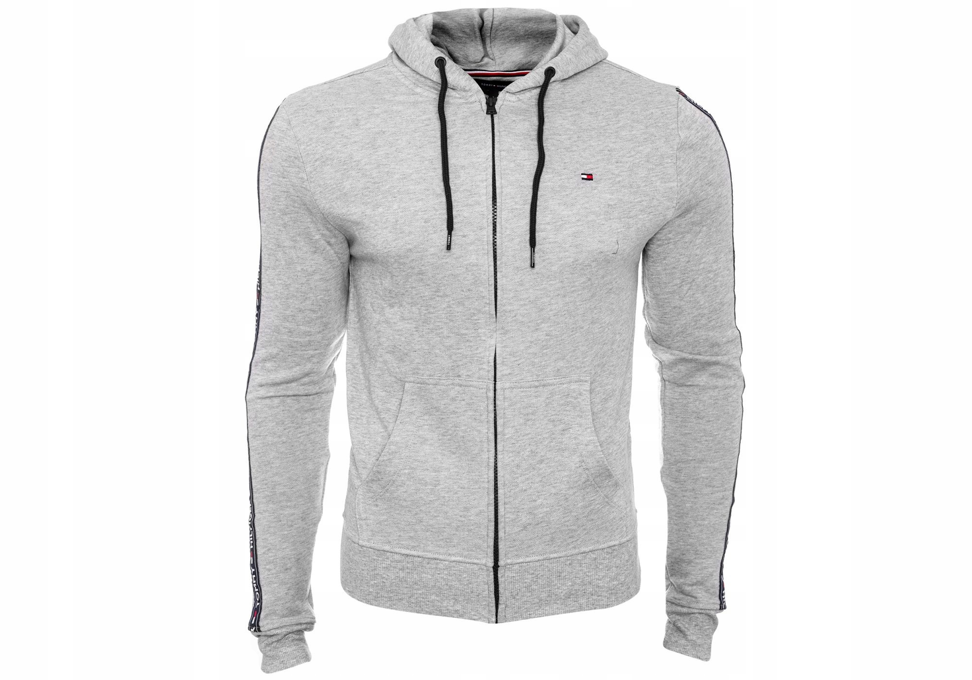 

Tommy Hilfiger Bluza Męska Z Kapturem Gray r. M