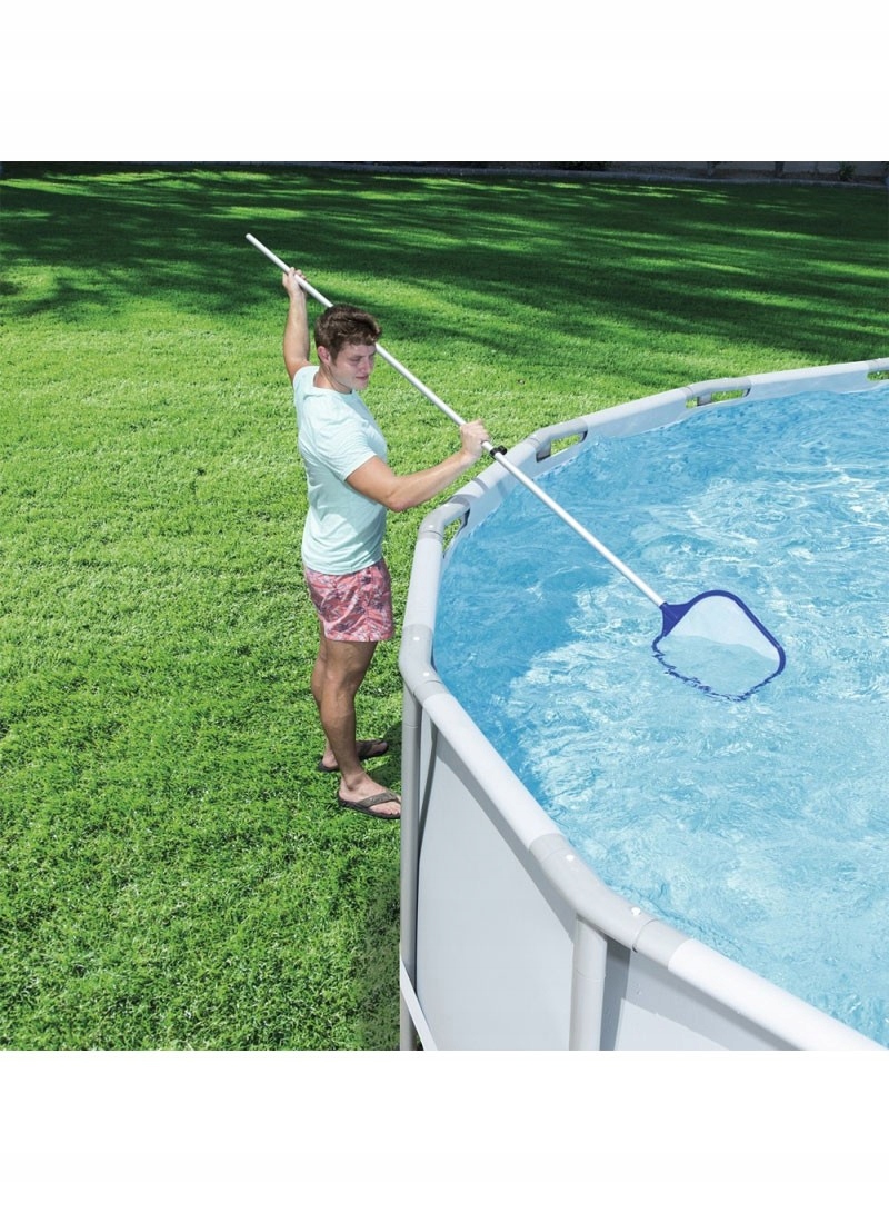 Odkurzacz Basenowy do Mycia Czyszczenia Basenu Jacuzzi Siatka Tyczka 290699 Kod producenta MEG488710