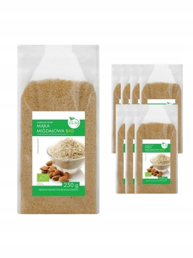 Levně 1X Bio Life Mandlová mouka Bio v přírodním balení 250 g X8 Kusů