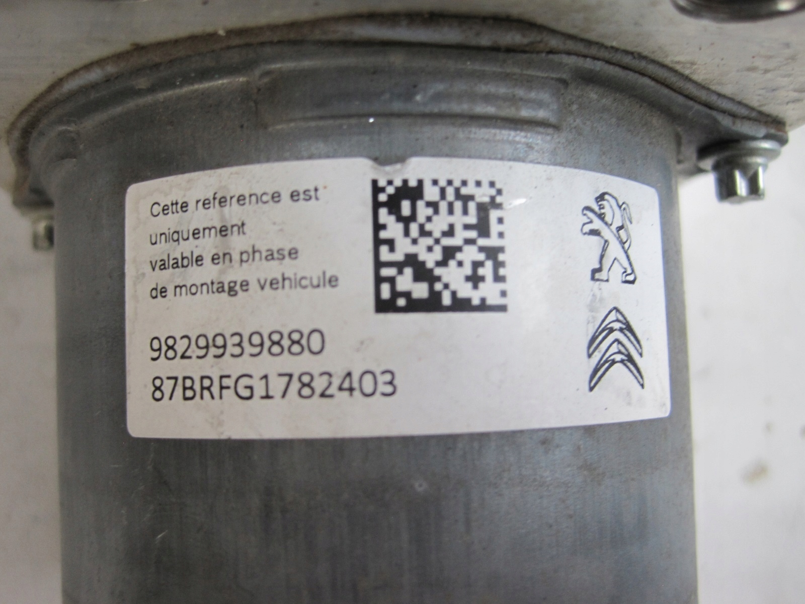 POMPA ABS PEUGEOT CITROEN 9829939880 Rodzaj inny