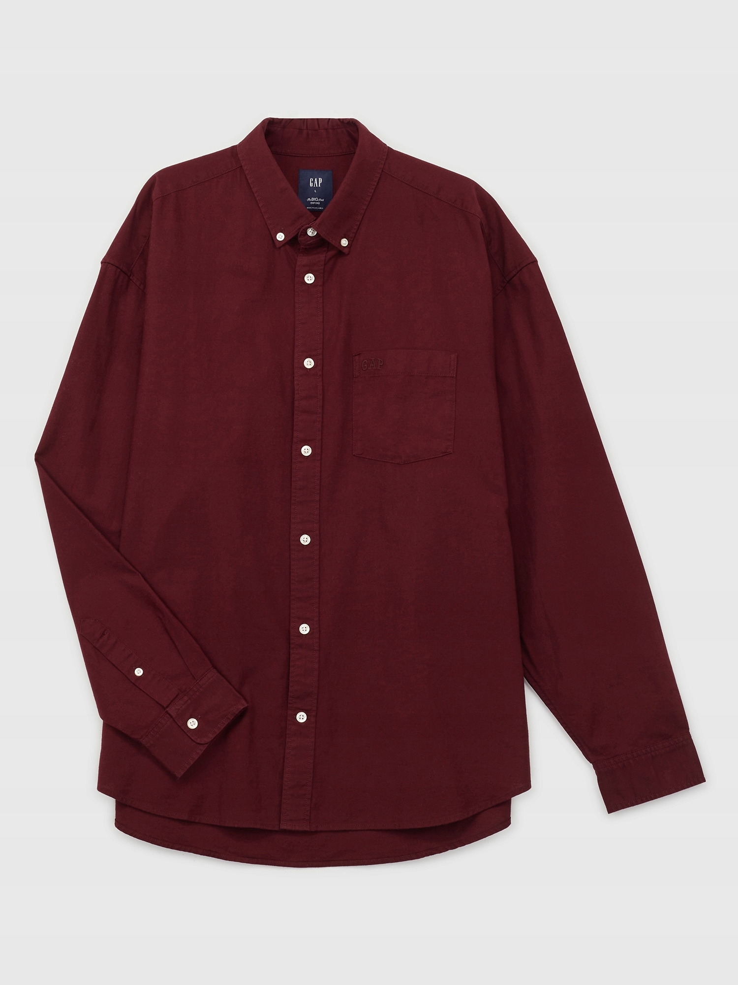 Gap Košile Oxford červená