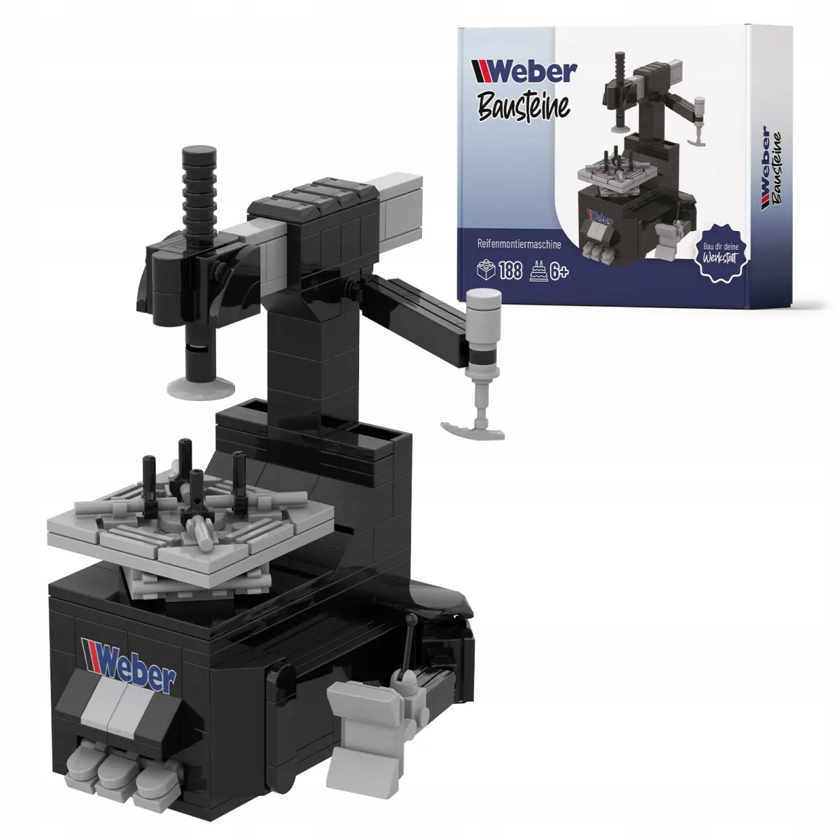 Klocki montażownica do opon Weber 188 el.