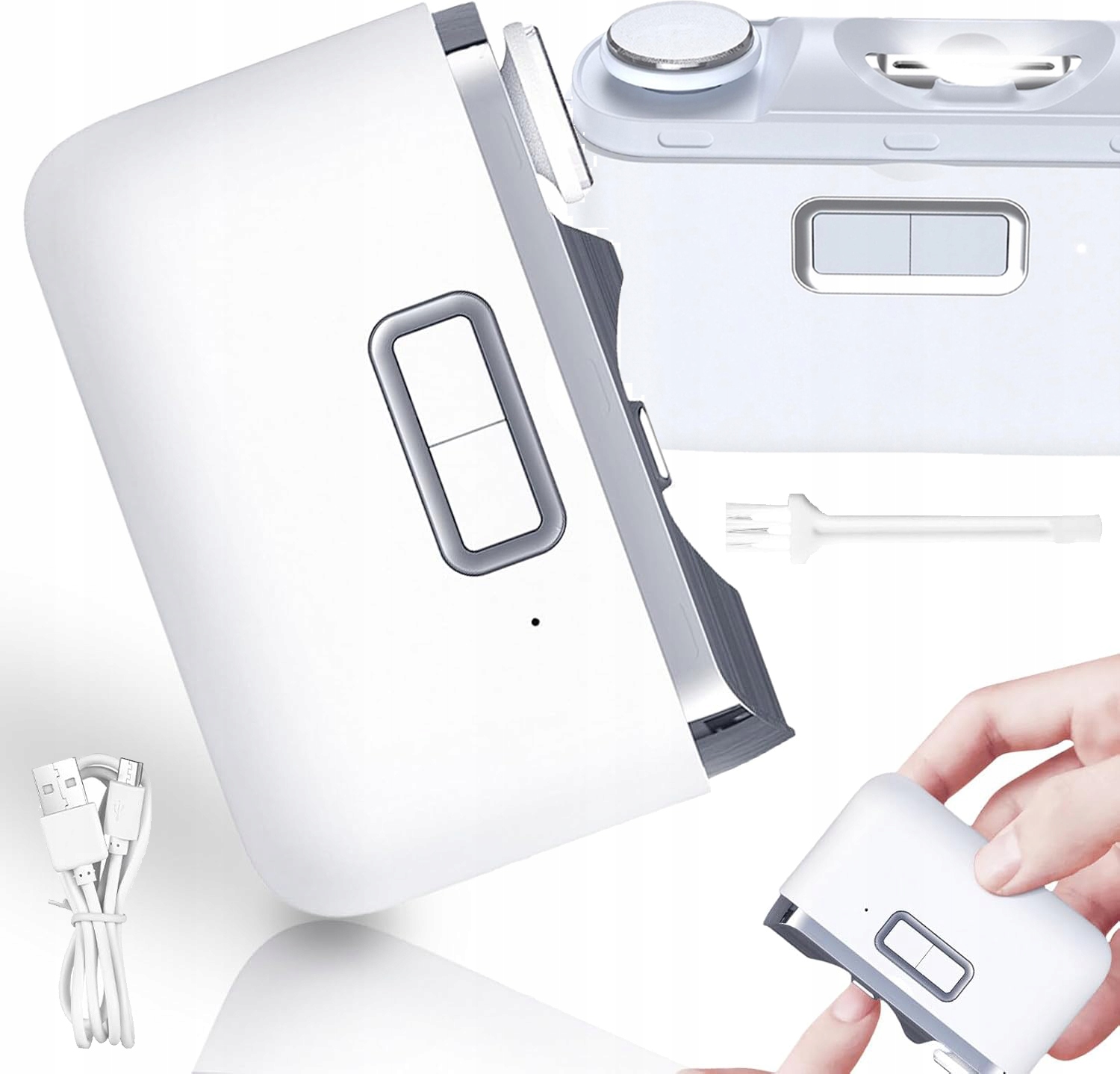 Elektrická Kleštička Na Nehty 2 Režimy Provozu Led Tichá Šikovná Usb-c