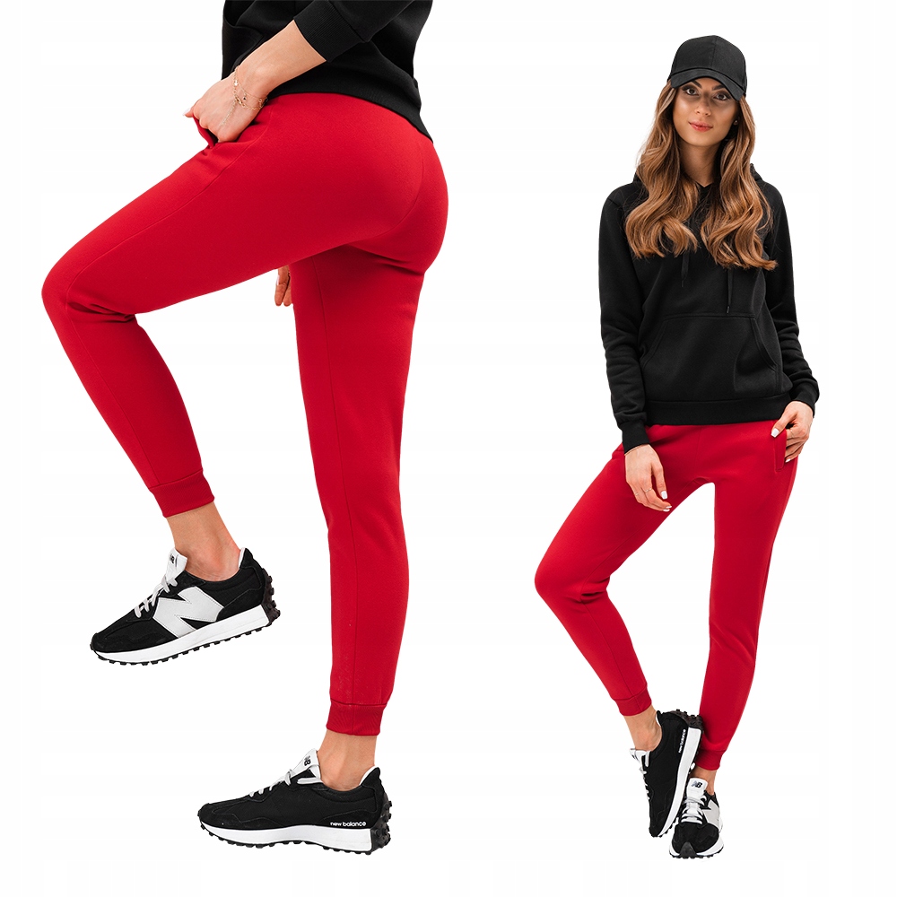 

Spodnie damskie dresy 070PLR czerwone XXL