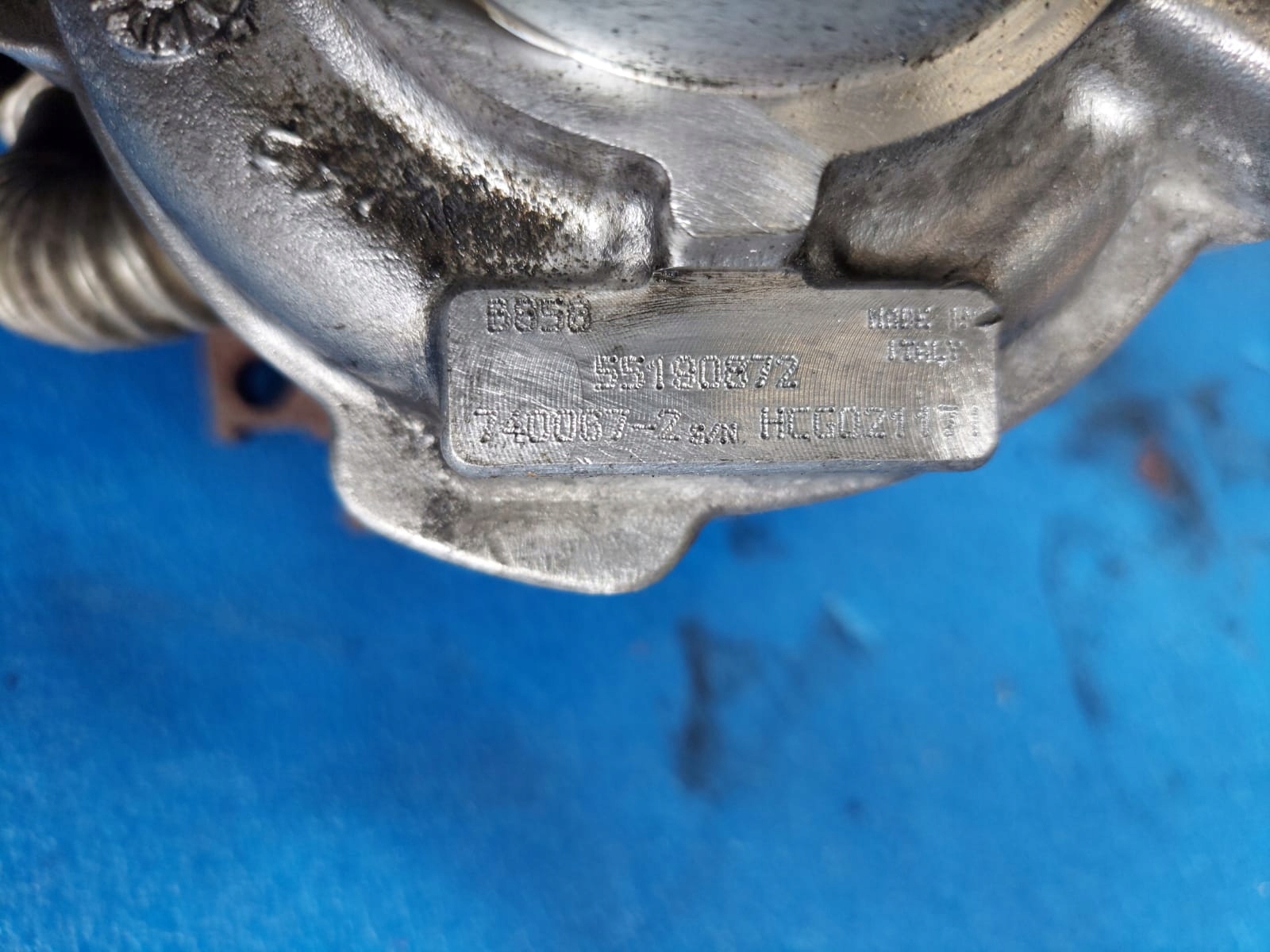 turbo 55190872 OPEL FIAT 1.9CDTI 150KM